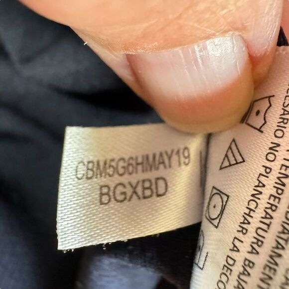 Champion Note Dame Men's 1/4 Zip Pullover Blue Large Athleisure Lightweight - Picture 8 of 10